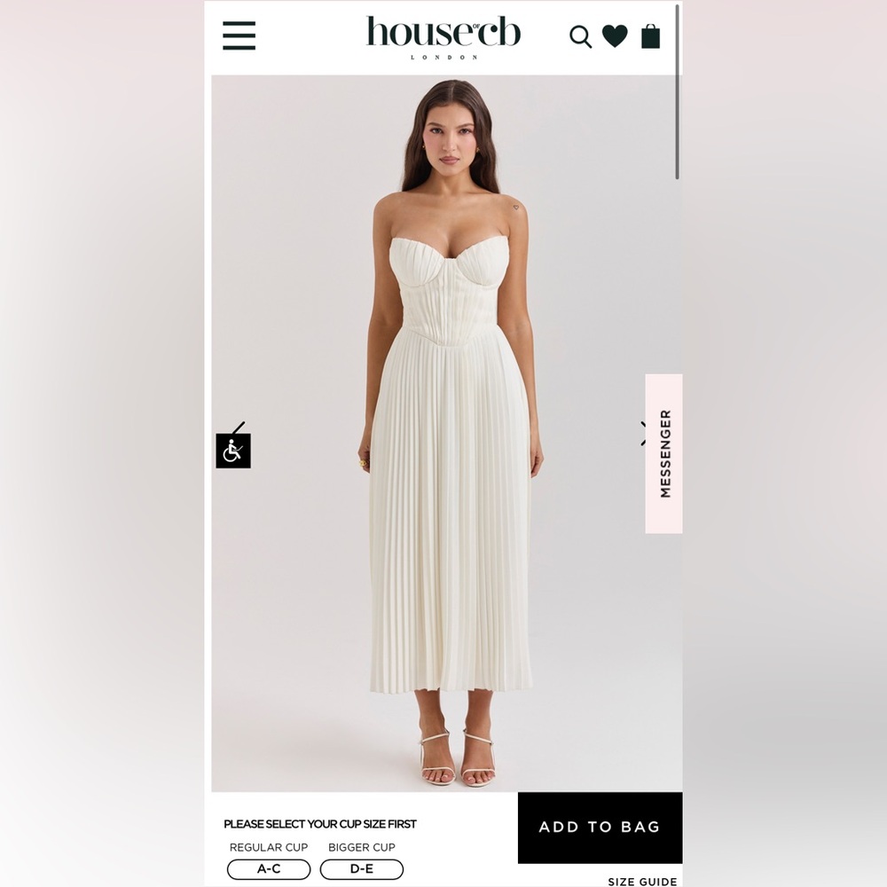 House of CB Amorata Dress with A-C cups